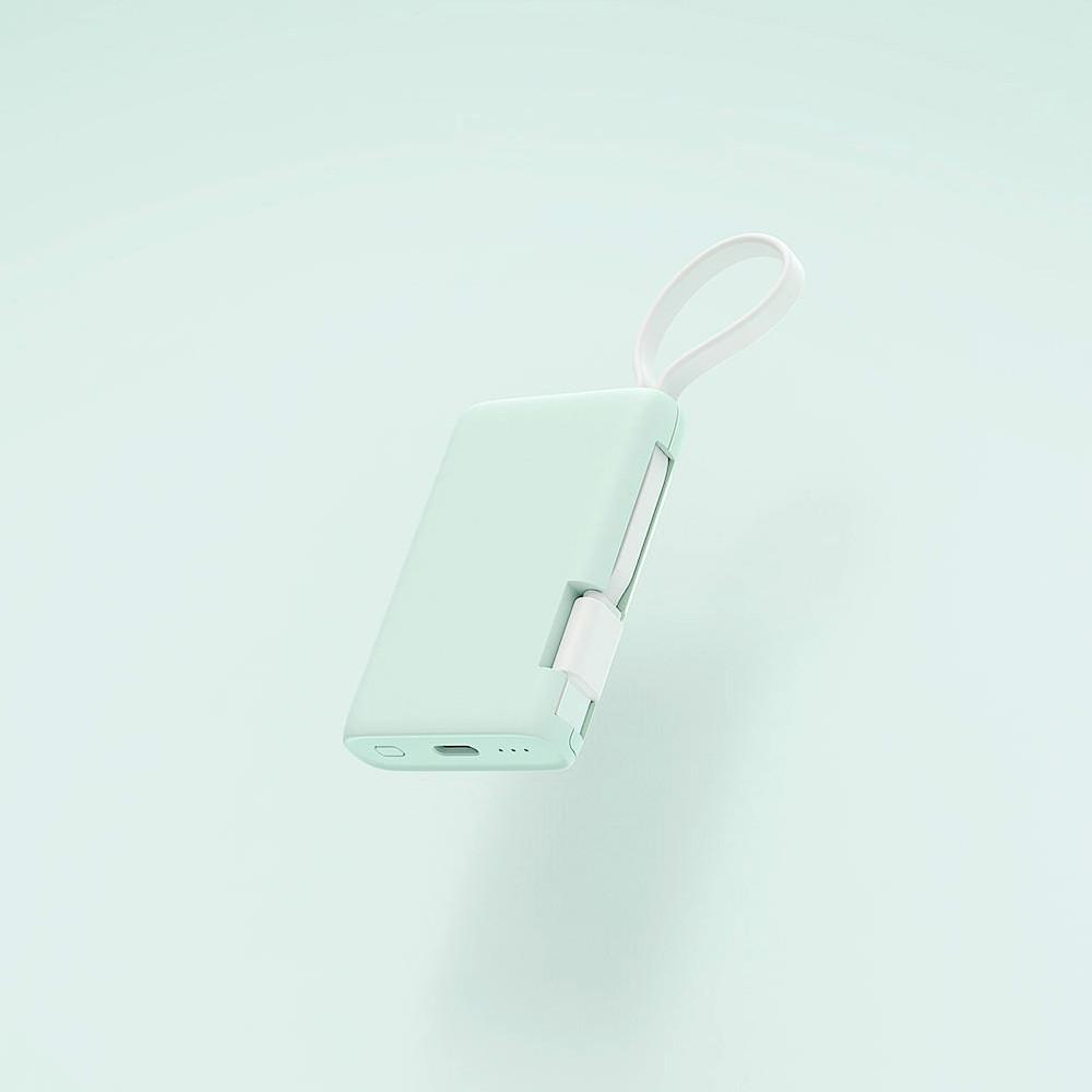 엑티몬 초미니 휴대용 보조배터리 2000mAh 배터리팩 휴대폰 여행용 초경량