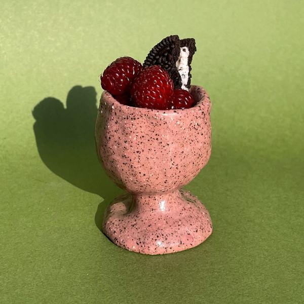 pink edition 작은 고블렛잔 만들기- 라즈베리쿠앤크편 (한정수량)