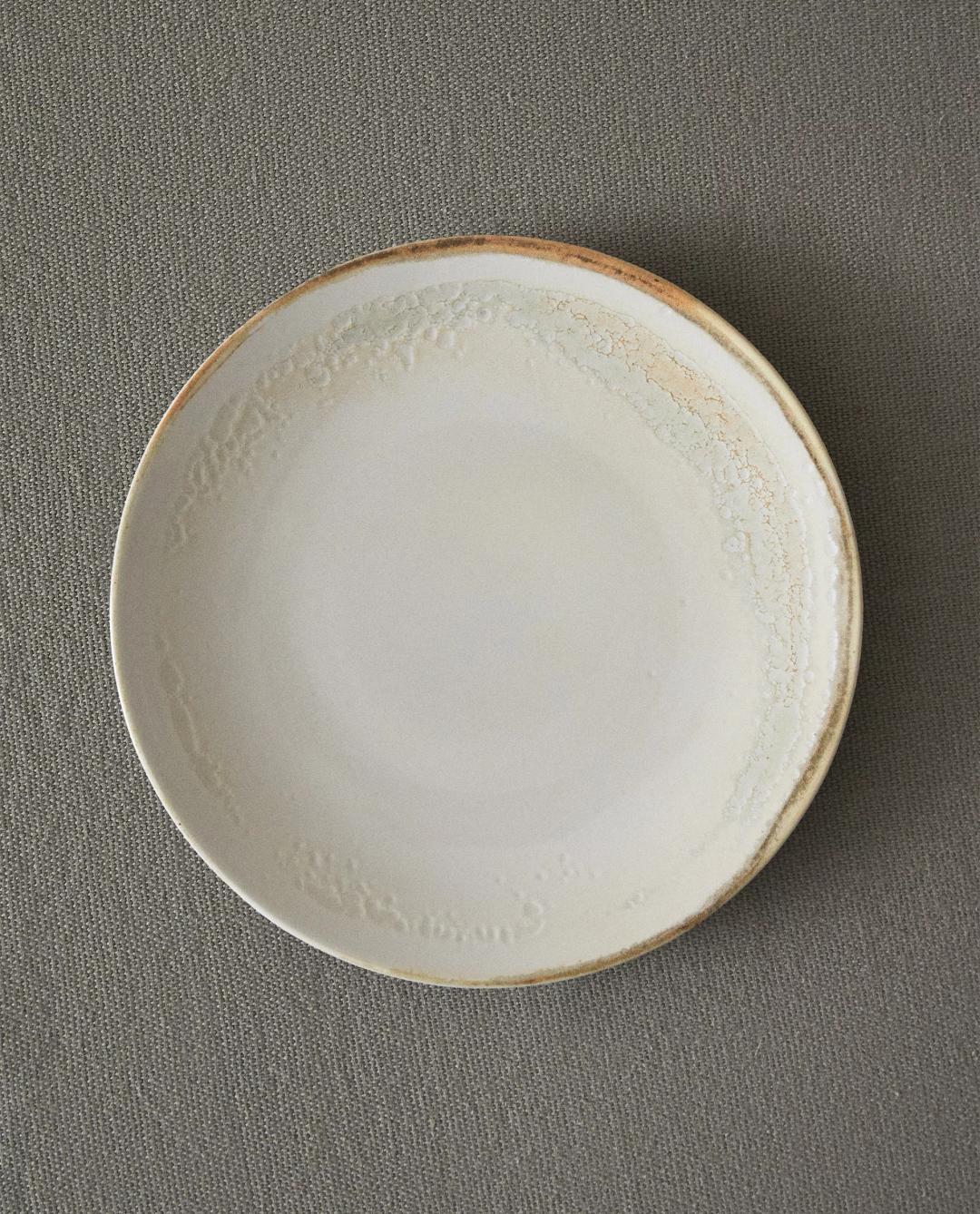 스톤웨어 얕은 접시