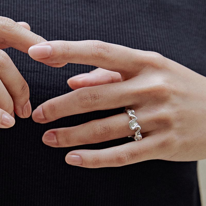 러플 반지 (실버925)