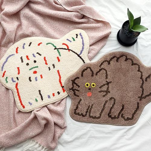 Brunch Brother 쉐입 발매트 ver.2