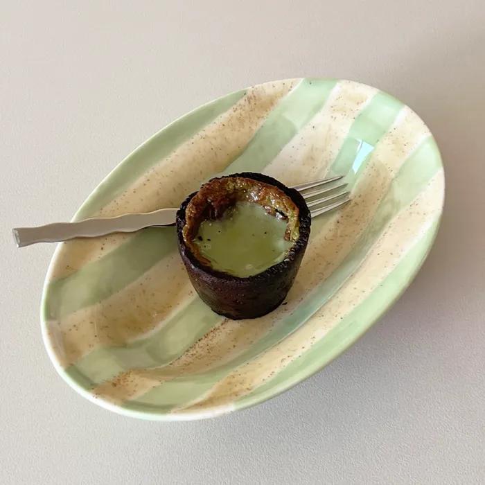 summerdough oval bowl / 썸머도우 오벌 접시 보울