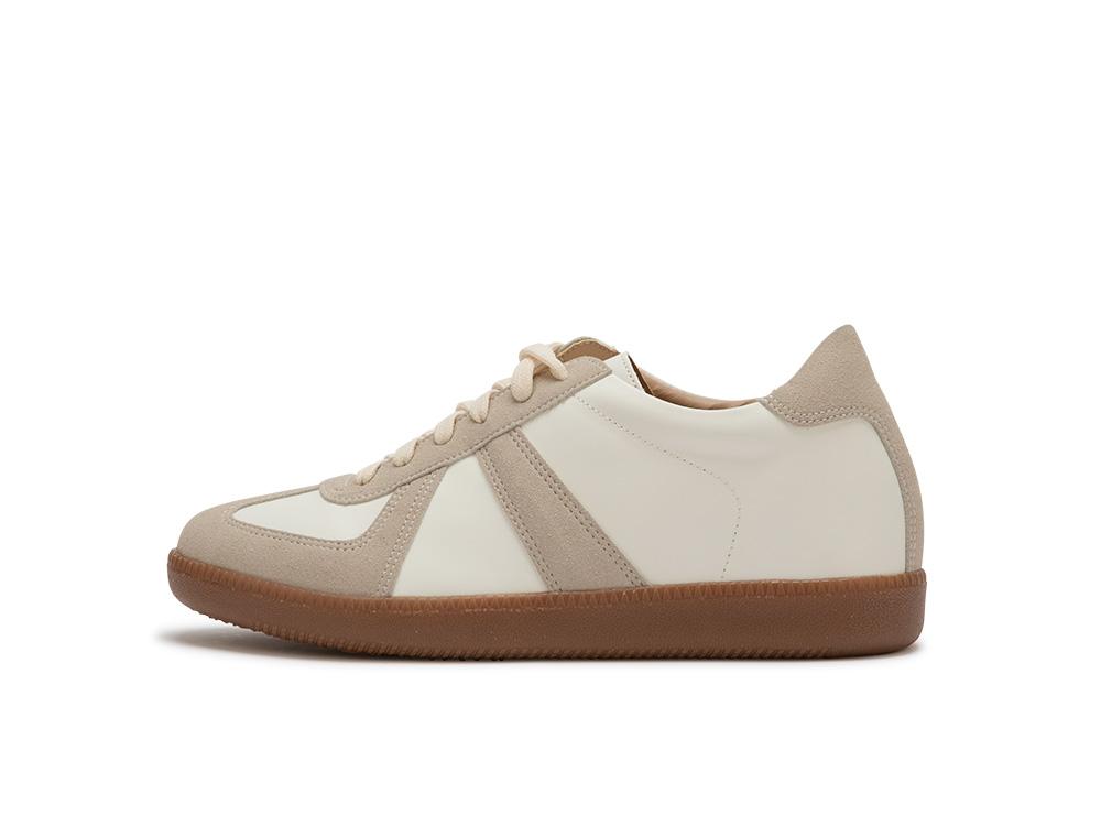 DIFFER LEATHER SNEAKERS 7CM