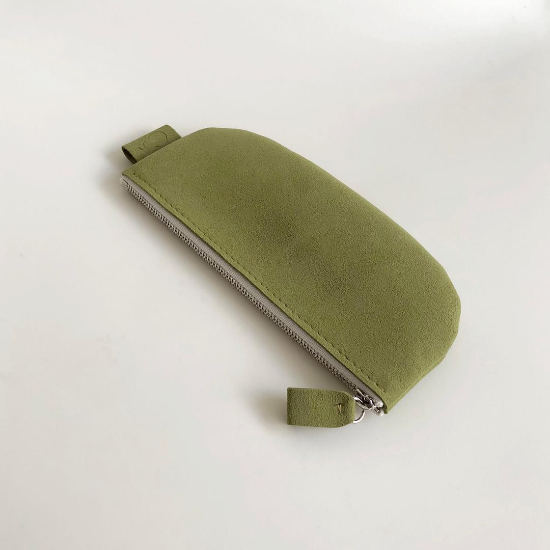 panini pencil case (green olive)