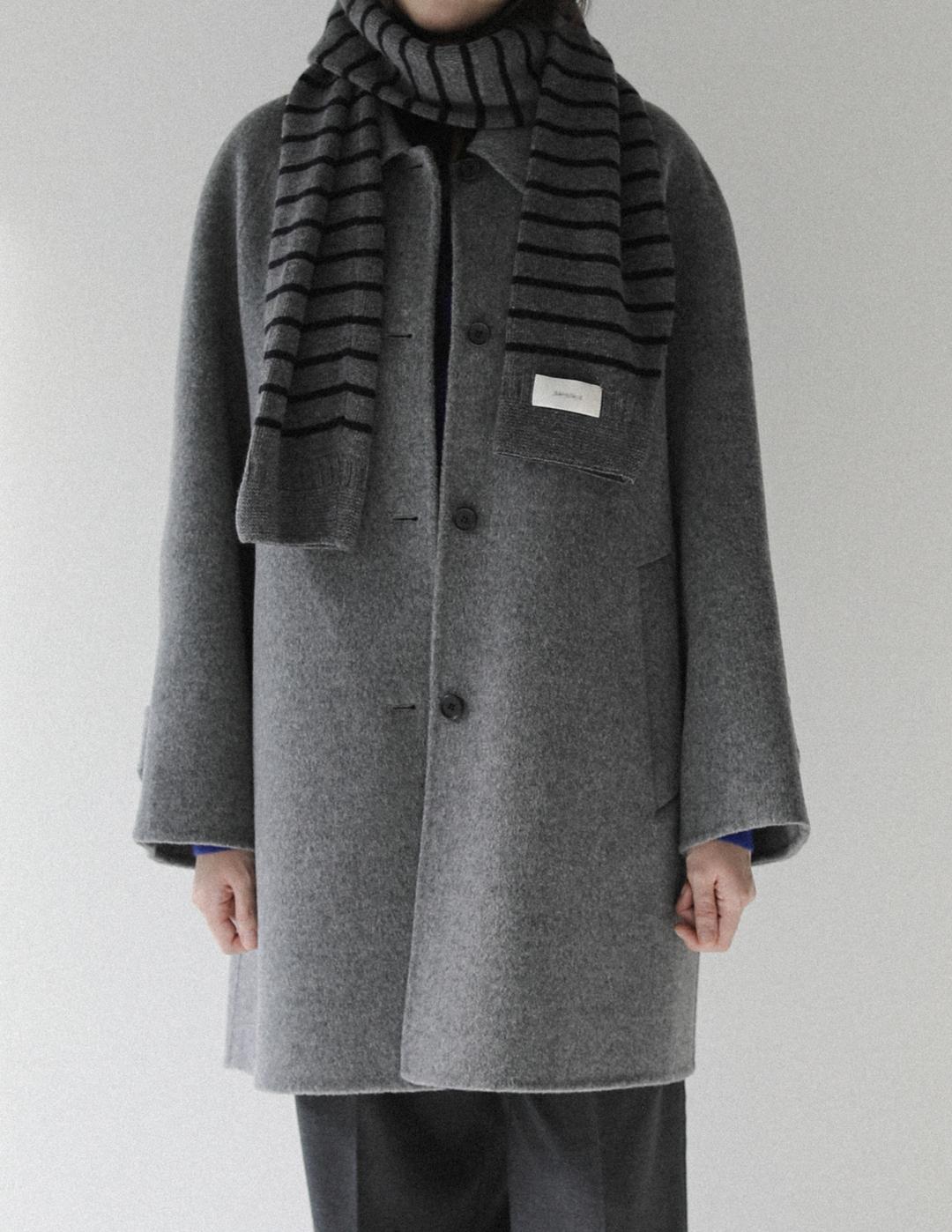 스트라이프 울 100 머플러