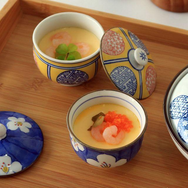 [당일배송+특가할인] 일본식 계란찜 그릇 찜기 미소된장국 자무시 자왕무시