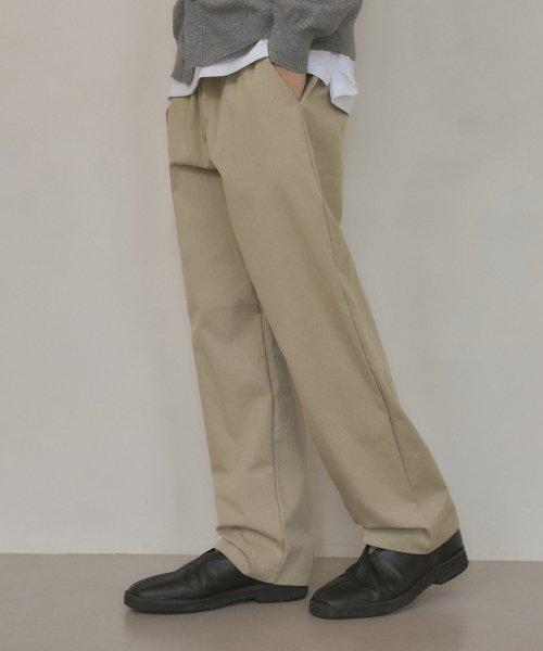 세미 와이드 치노 팬츠(5col)