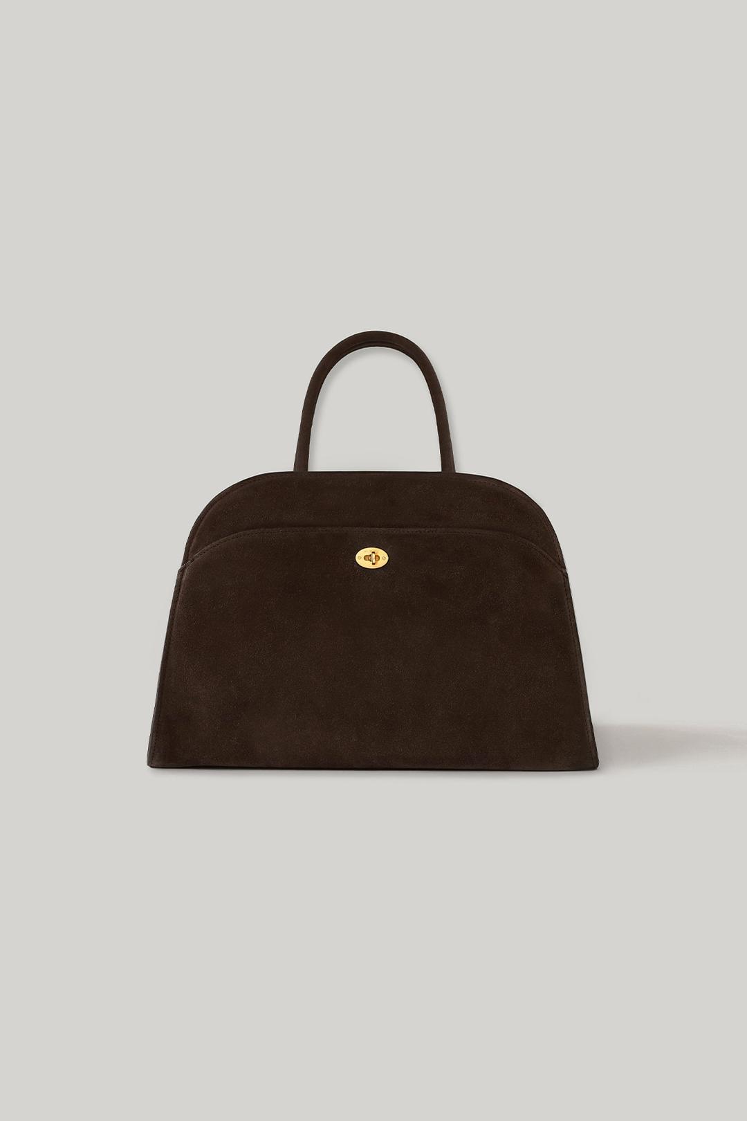 2ND / [LIMITED] Momet Suede Tote Bag (Brown Suede)