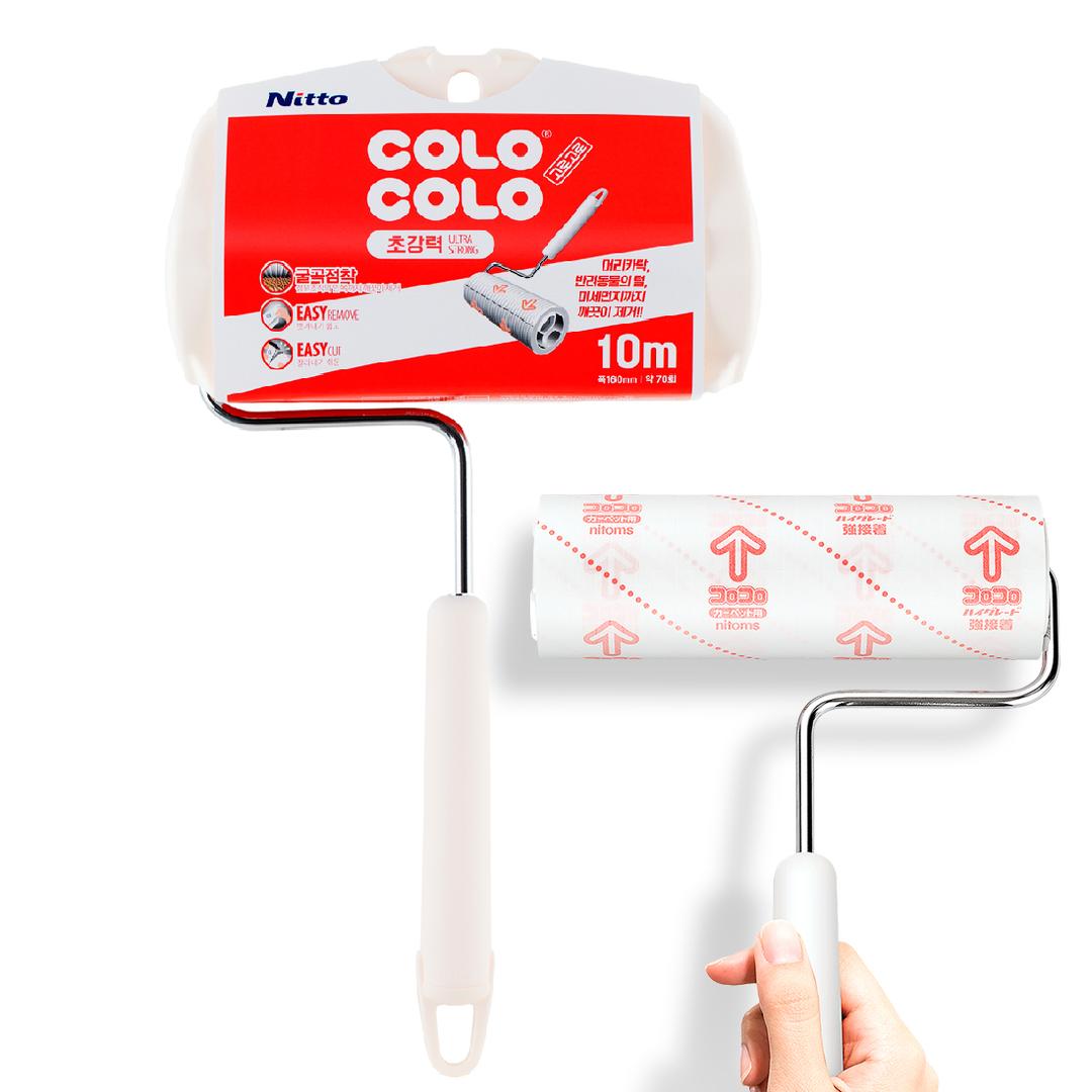 고로고로 초강력 본체 테이프클리너 돌돌이 리필 1롤 내장