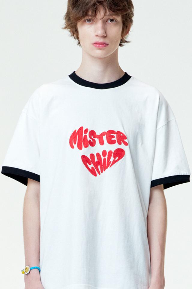 HEART BEAT T-SHIRTS WHITE