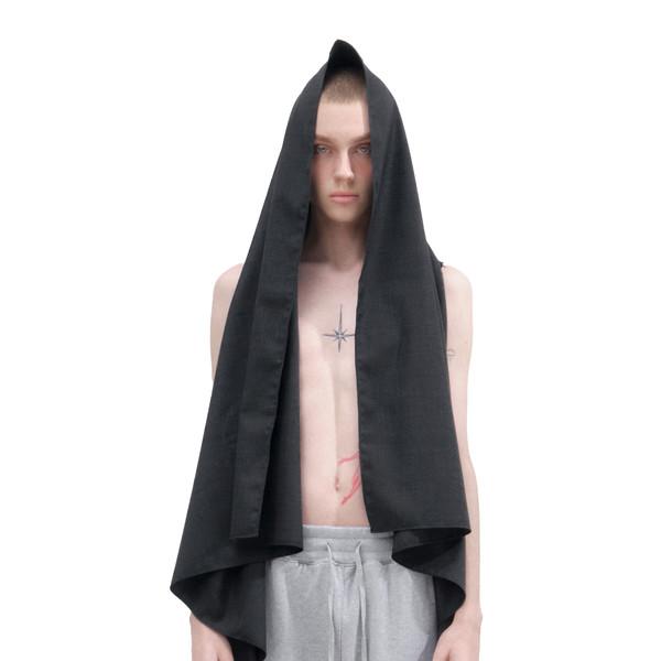 BLANKET VEST [BLACK]