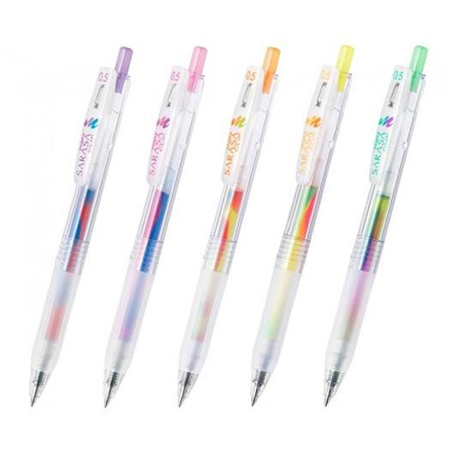 제브라 사라사 클립펜 마블컬러 0.5mm