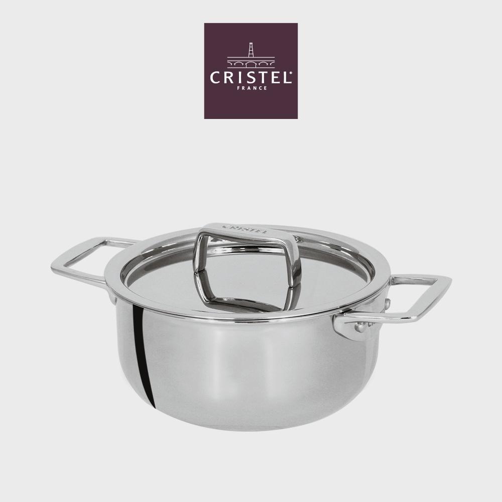 크리스텔 CASTEL PRO 28cm 양수냄비 (리드포함)