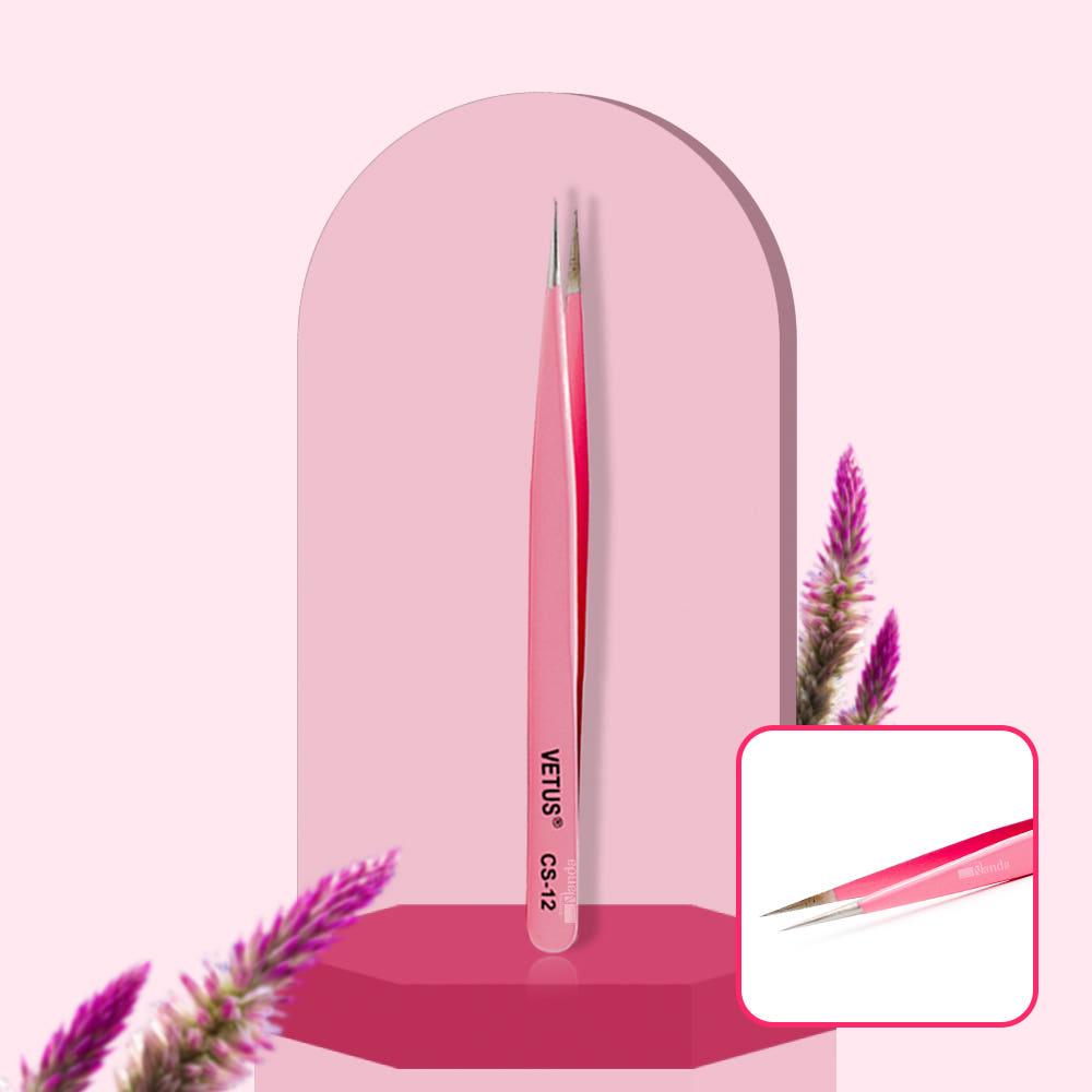 비투스 핀셋 CS-12 VETUS 속눈썹 족집게 트위저 속눈썹연장 재료