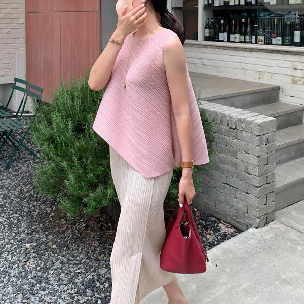 [빠른출고]베르노 언발 나시 (pink)