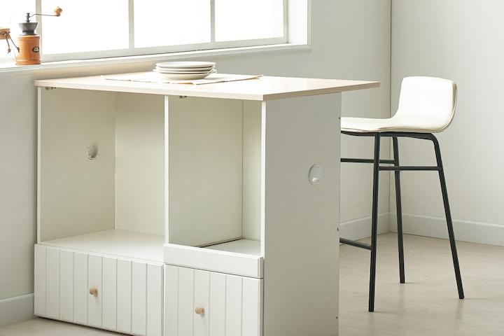 밀크 1000 홈카페 주방 홈바