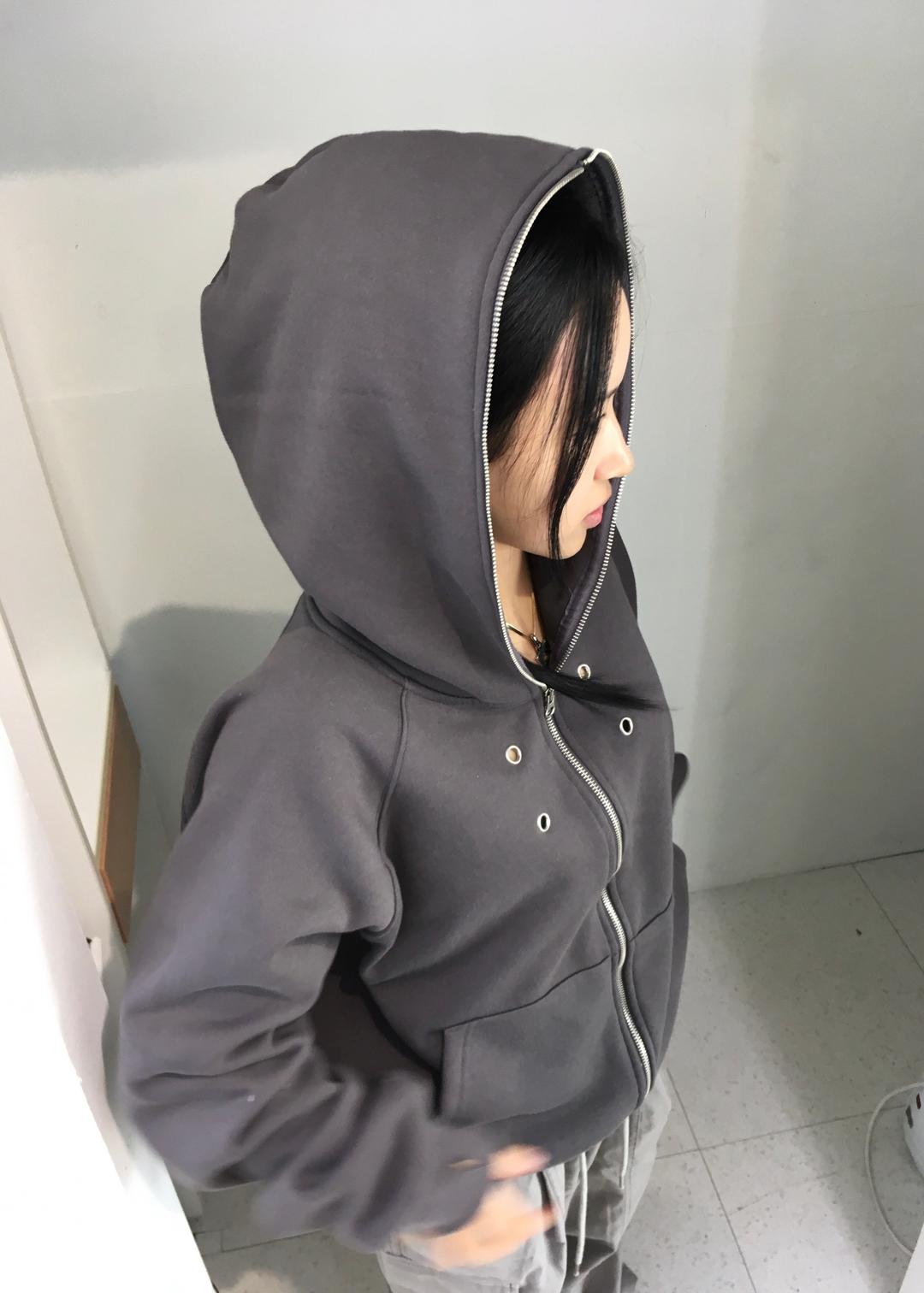 EYELET FULL ZIP-UP_기모 (UNISEX)
