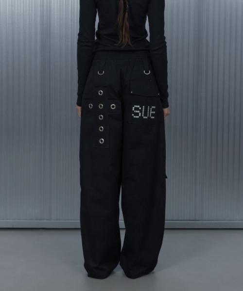 CROSS MULTI CARGO PANTS / BLACK
