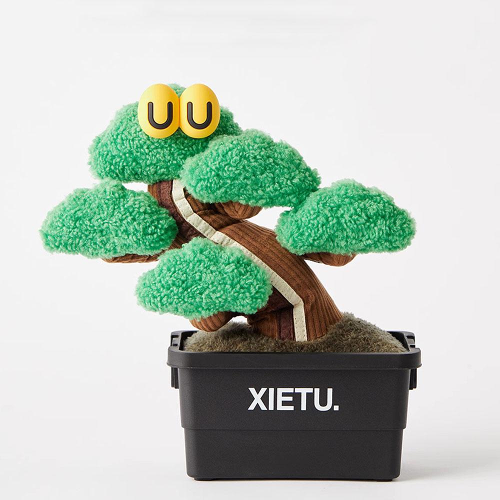 XIETU스튜디오 그리팅 본사이 크리에이티브 30cm 분재 인형