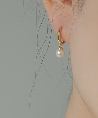 [SILVER] S P DROP RING E (2 COLORS)