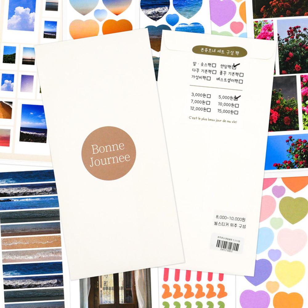 본쥬흐네 오천원 랜덤팩