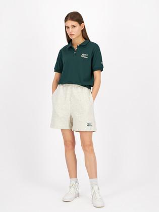 [Quiet Please] Comfy Sweat Shorts (Oatmeal)
