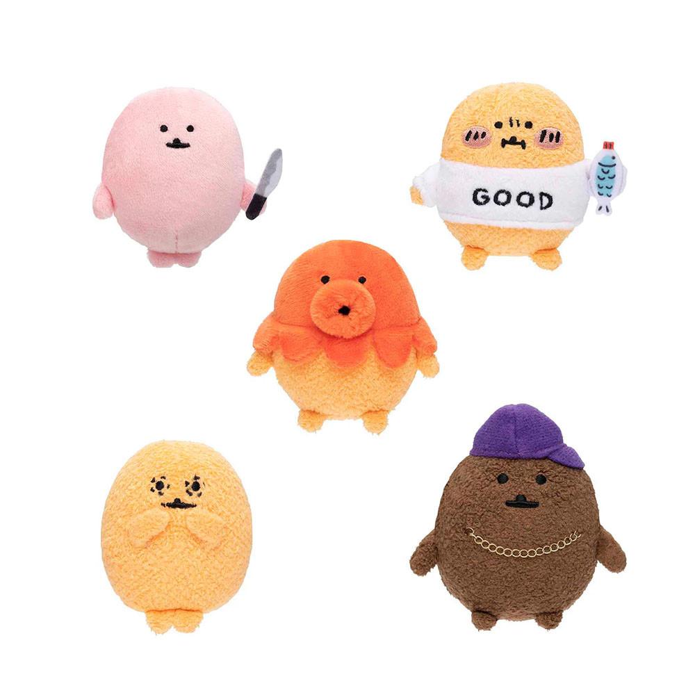 농담곰 담곰이 모구라 두더지 고로케 미니 마스코트 인형 5종