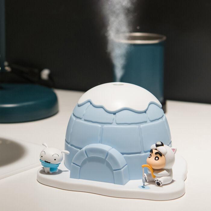 짱구 흰둥이 이글루 피규어 가습기