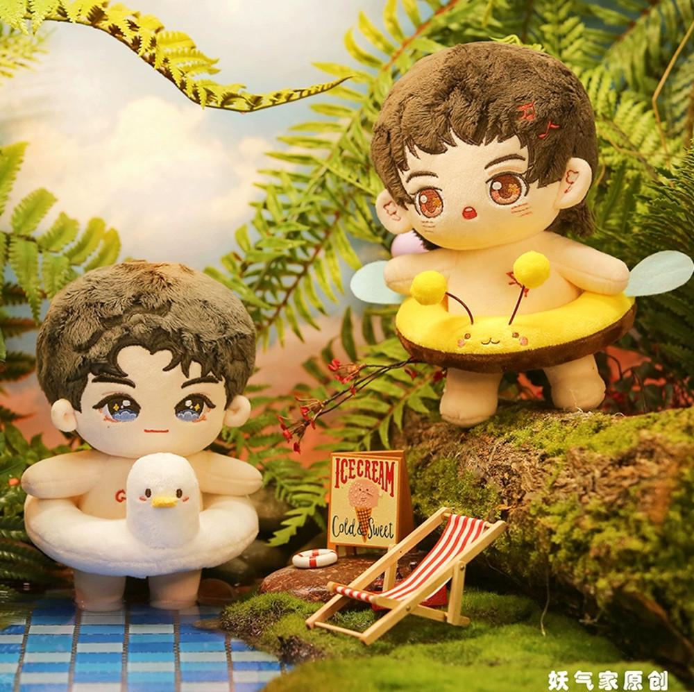 10cm 15cm 20cm 무속성 인형옷 풀파티 튜브인형