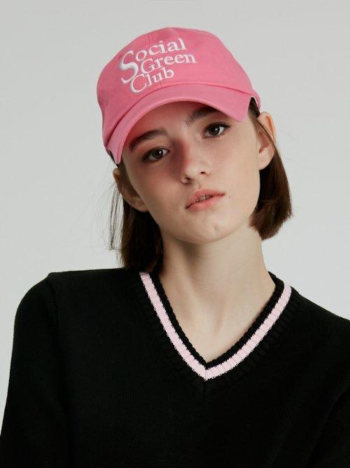 Big Logo Ball Cap_Pink