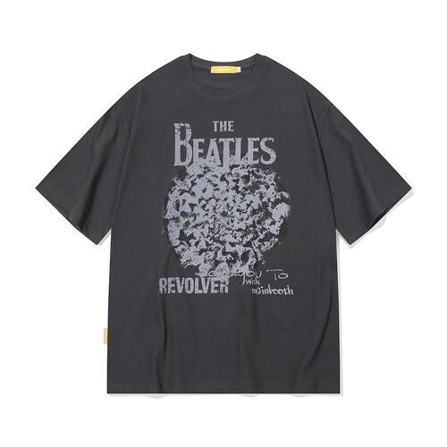 [비틀즈] Revolver T-shirt(CHARCOAL)