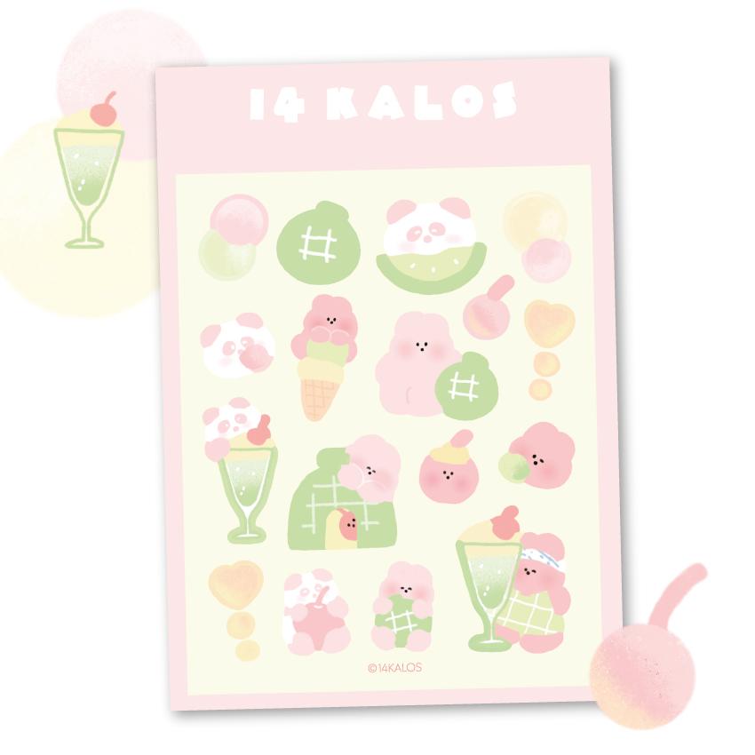 [열넷칼로스] Melon dream 스티커