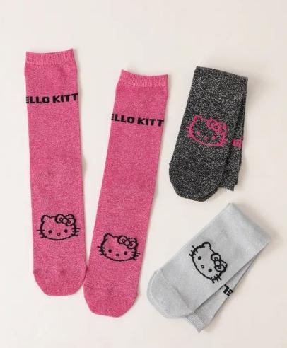 타비오 헬로키티 콜라보 라메 양말