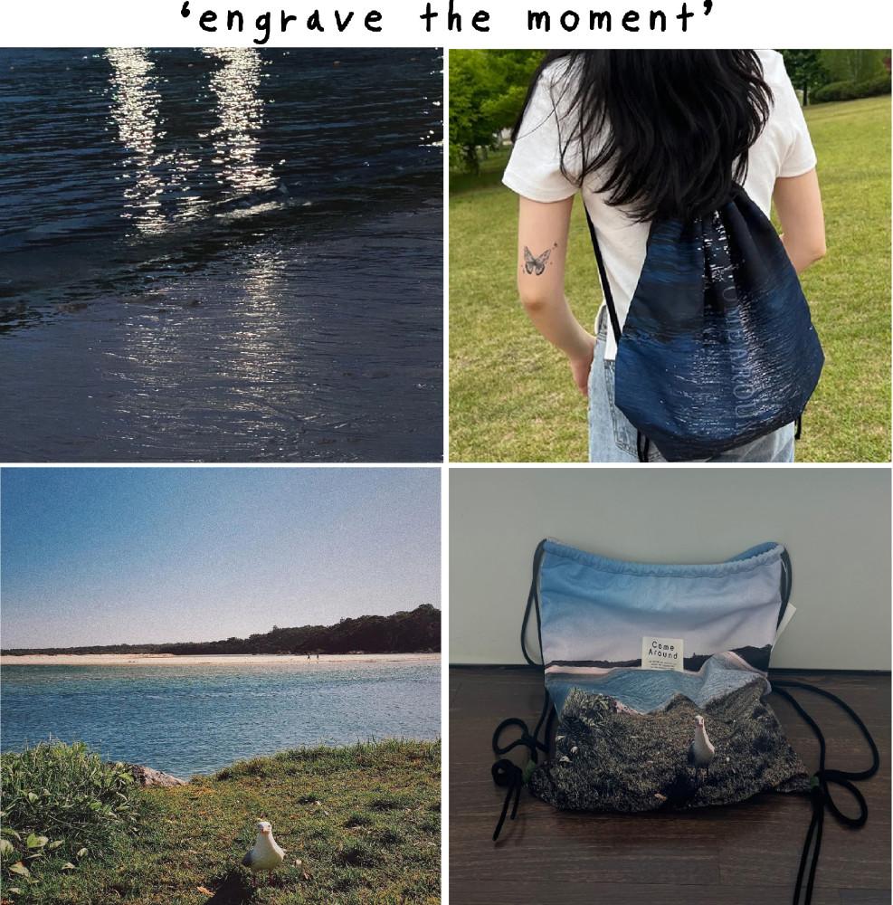 (11~∞ 대량)주문제작 가방 컴어라운드 스트링백 스트링백팩