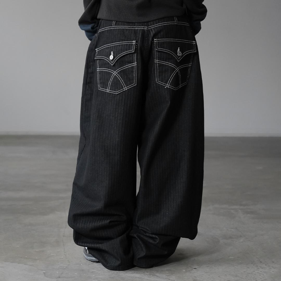 넬로 포켓 와이드 팬츠