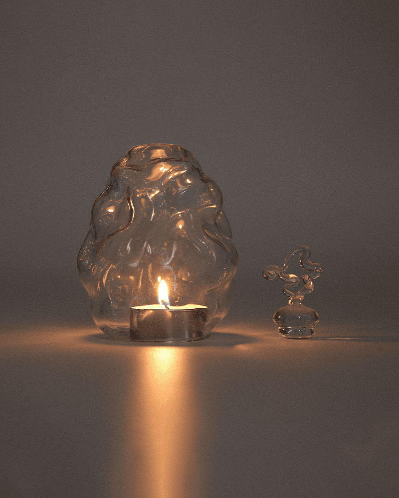 빛의 몸짓들 - 01. 너의 열에 나의 숨이 닿아서,(작은) 캔들 홀더