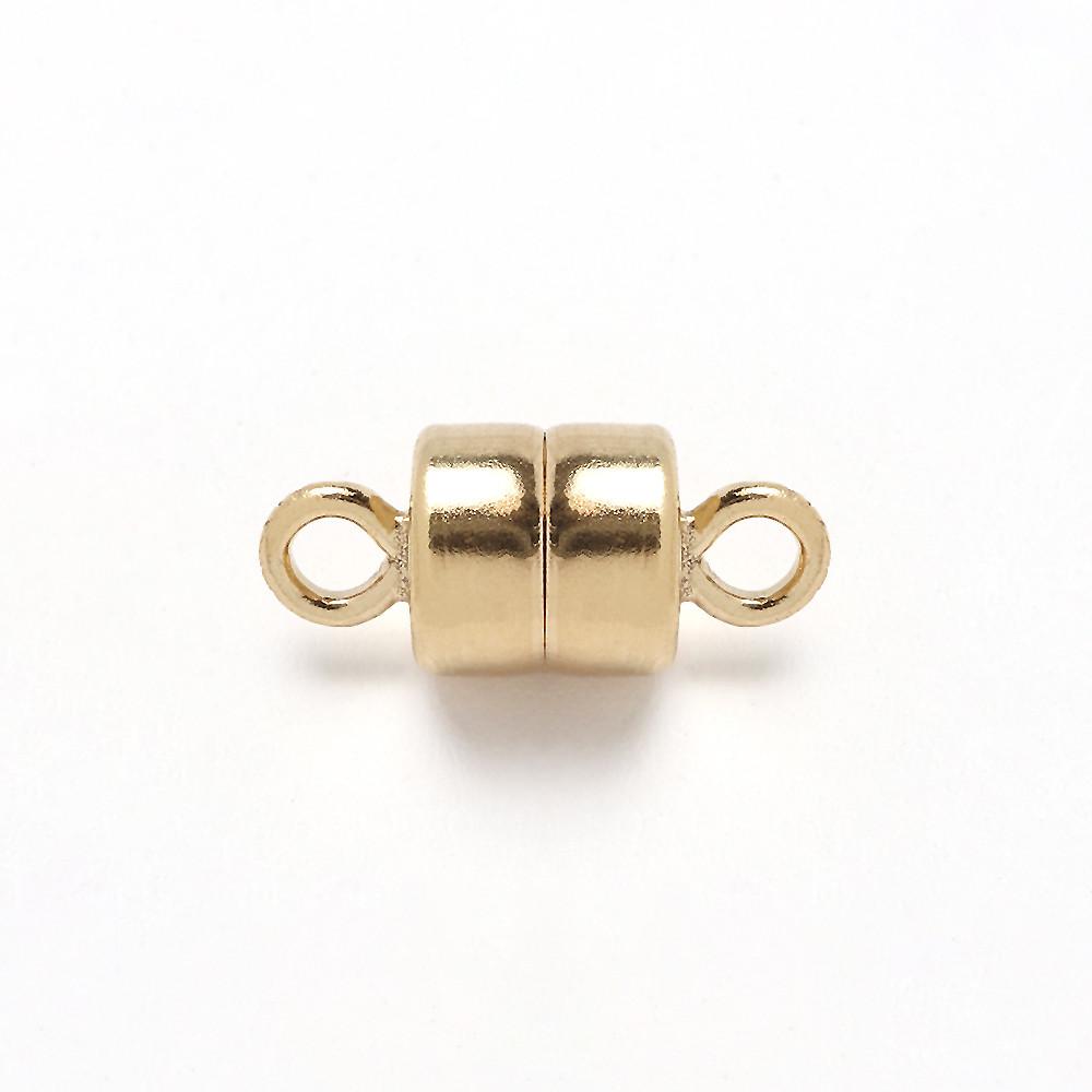 14k 옐로 골드필드 자석 클래습 잠금장식 마감장식 재료 부자재