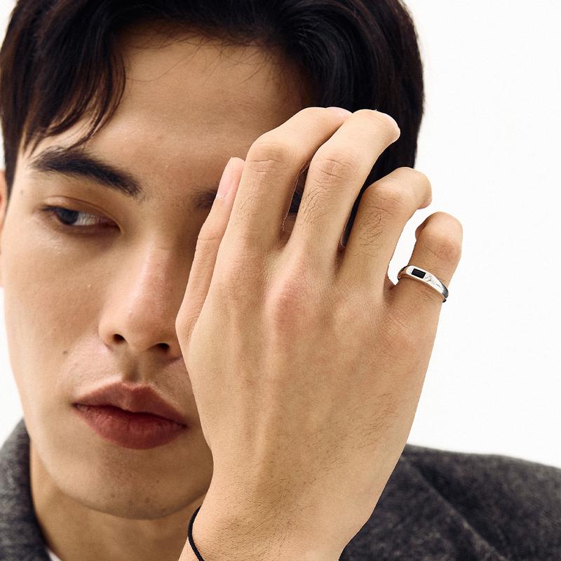 SIR 24FW3 실버 오픈링 반지