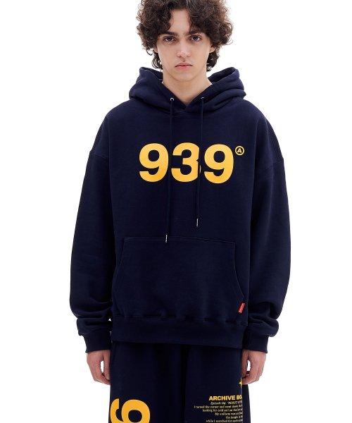 939 LOGO HOOD (NAVY)