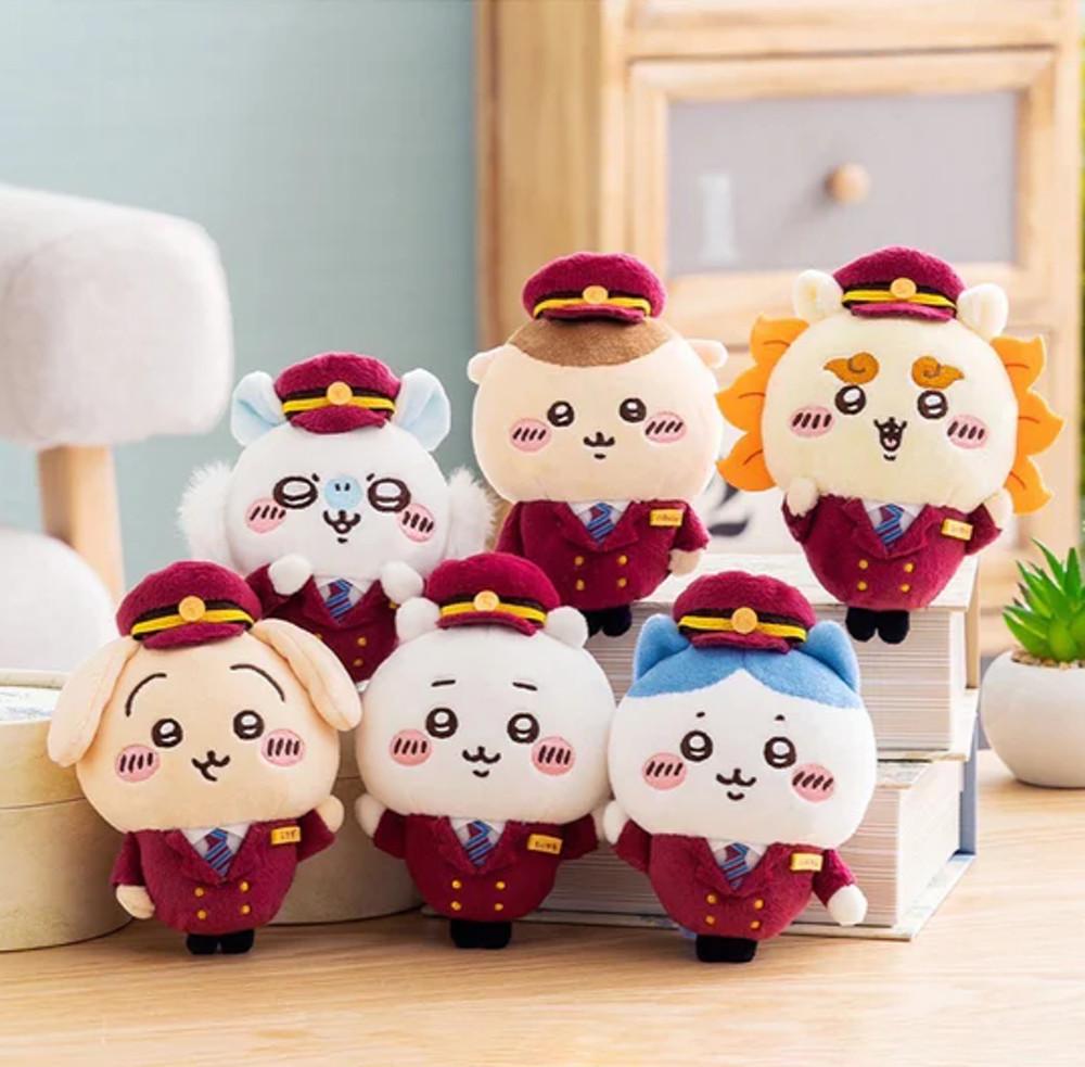 치이카와 한큐전철 콜라보 마스코트 먼작귀 하치와레 우사기 모몽가 쿠리만쥬 시사