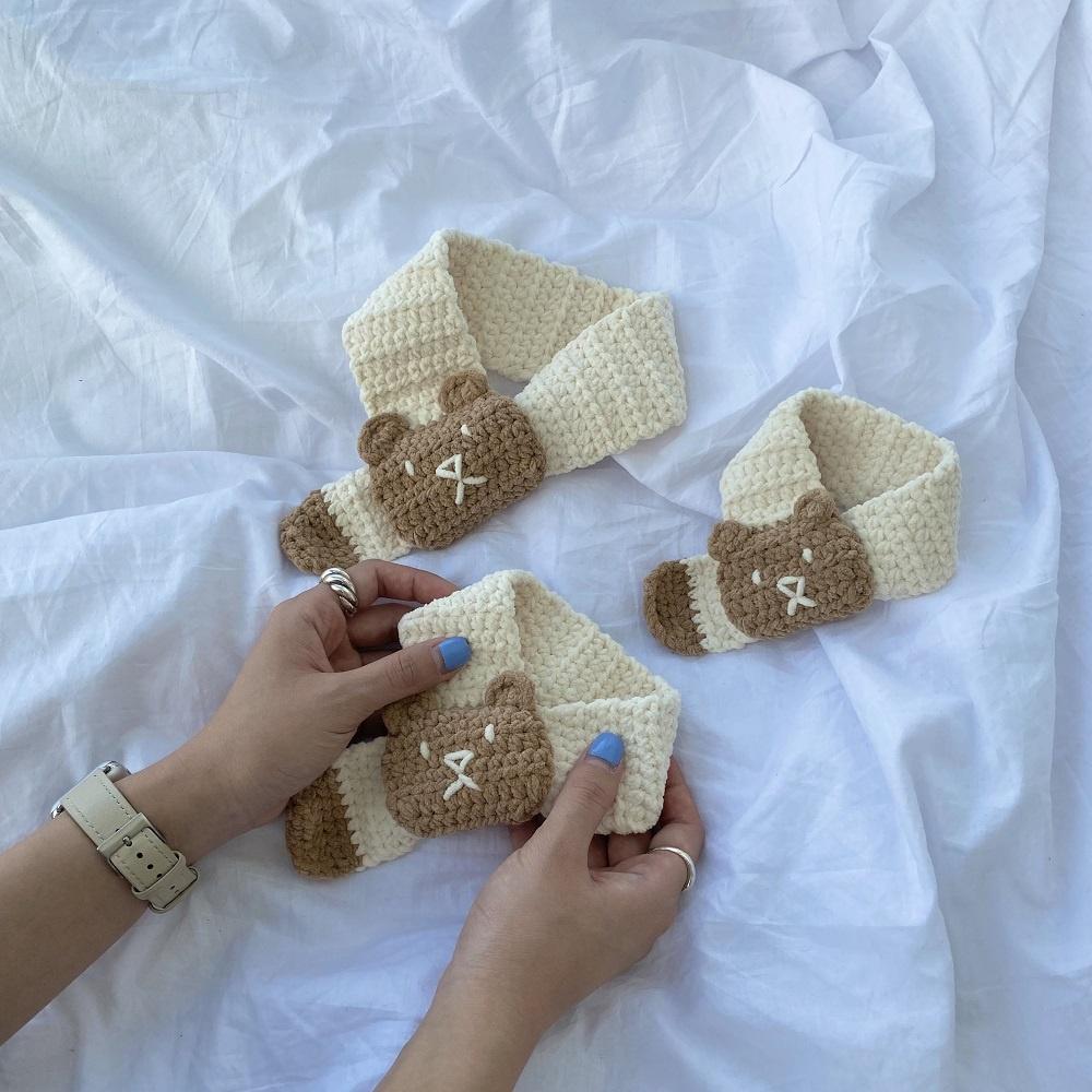 하이베어 니팅목도리