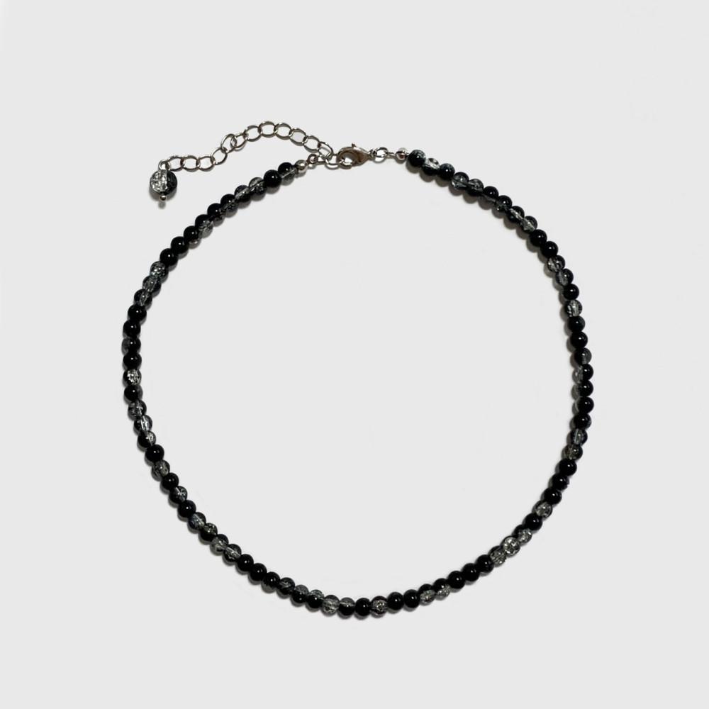 [MADE] glass beads necklace