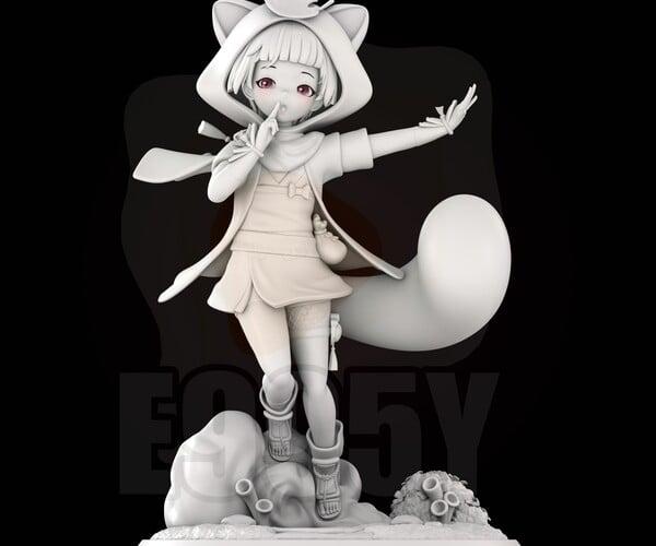 ArtStation - Sayu Figure STL File For 3D Printing | Resources