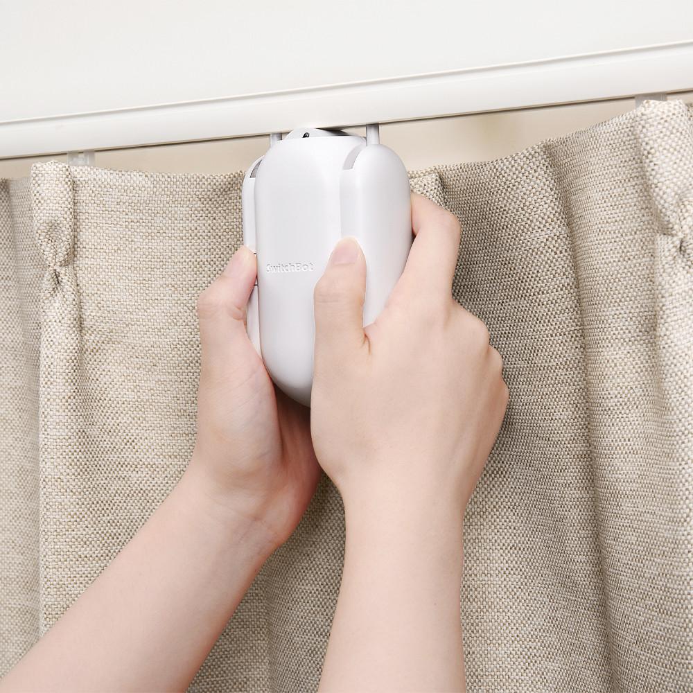 30초 설치 스위치봇 커튼 - 스마트 자동 전동커튼