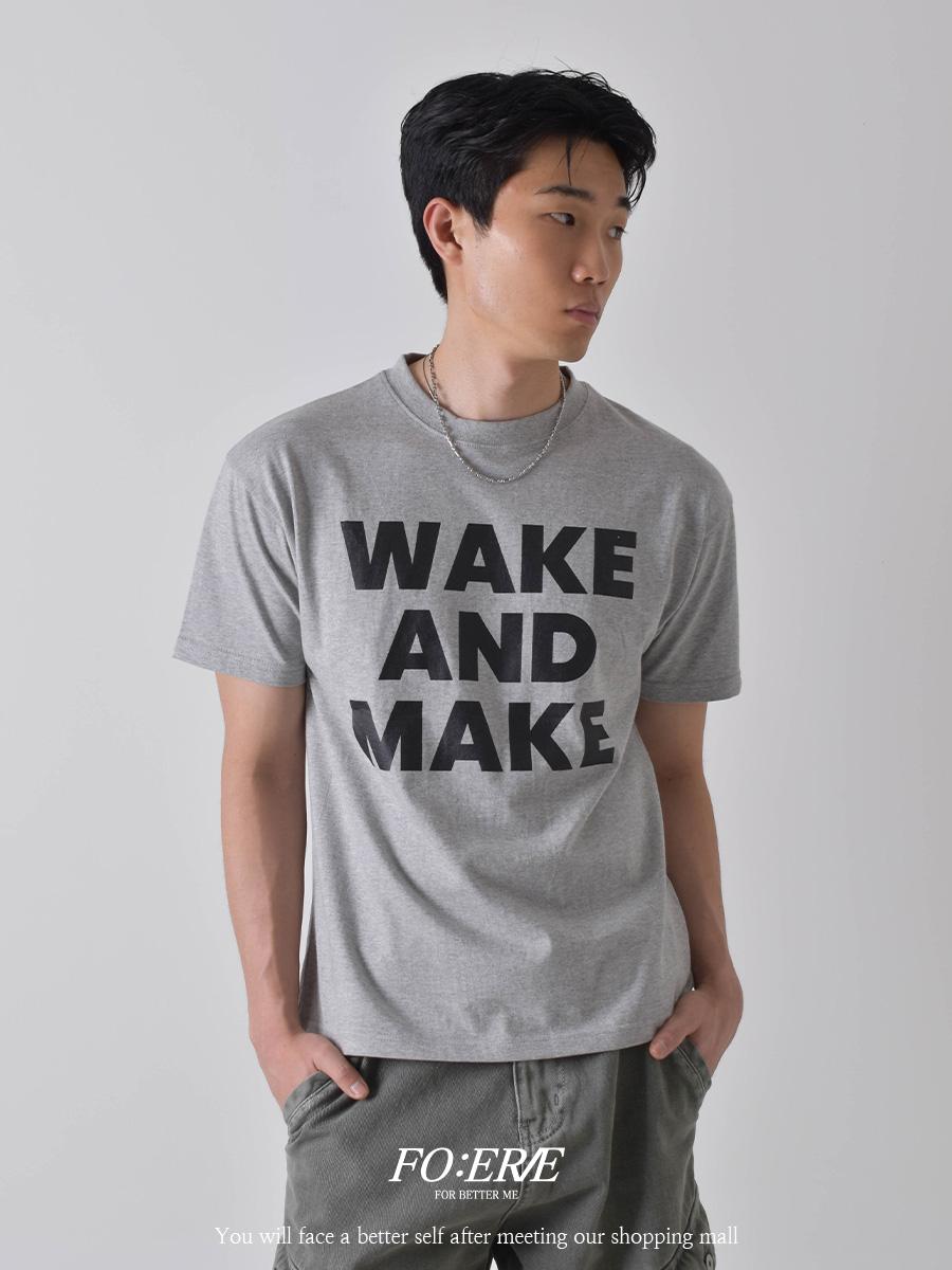 Wake crop half t-shirt