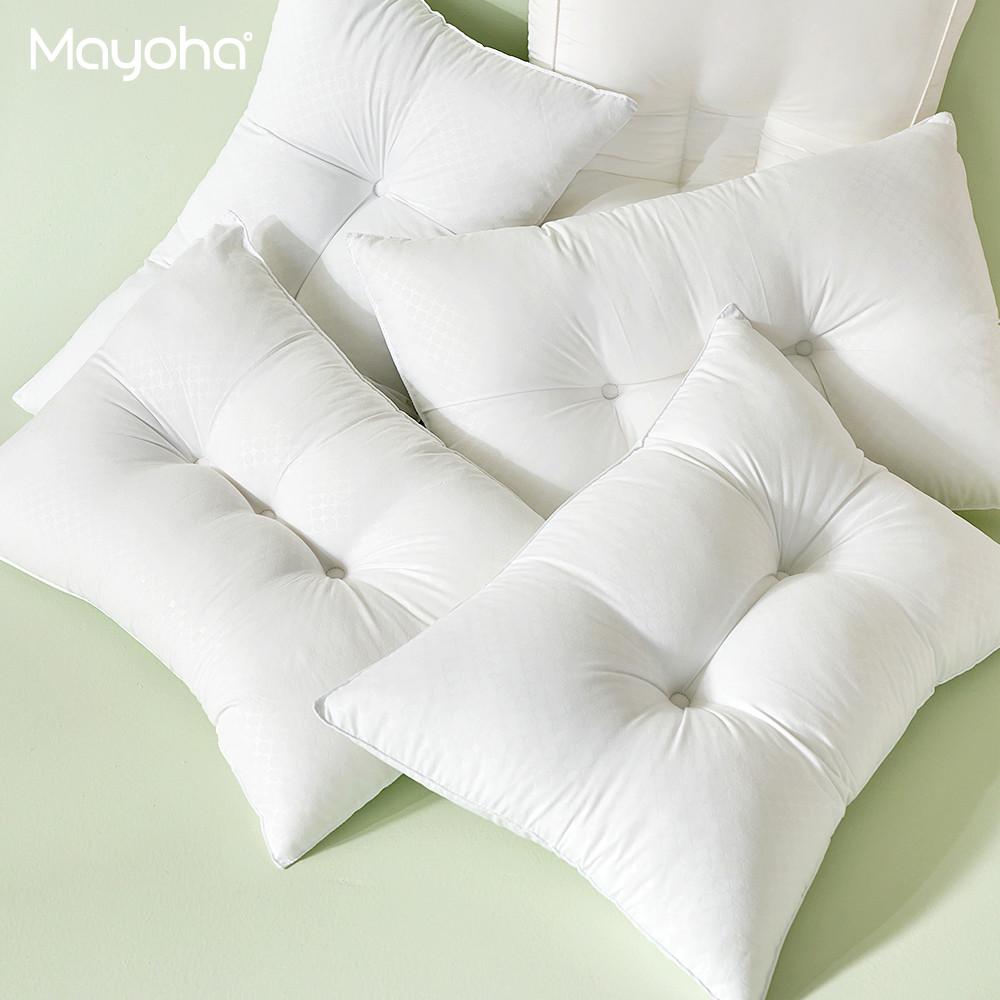 친환경 국내산 바른자세 바른잠 호텔 지퍼형 베개솜 항균 경추 40x60 50x70