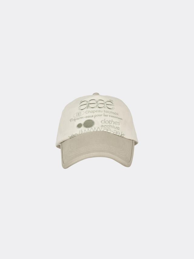 더엑스샵 aeae WEB LOGO MESH CAP-OLIVE/BEIGE - 위시버킷