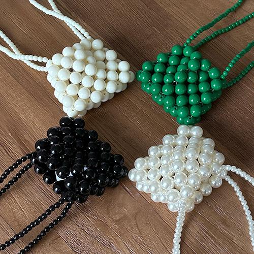 에이치유 헬리구슬미니크로스백 BAG