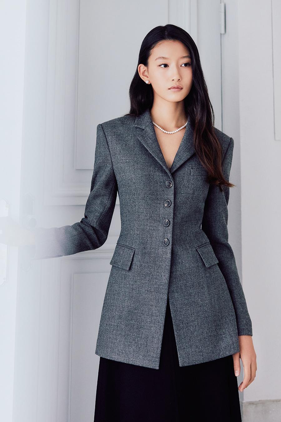 NO.28 JACKET - CHARCOAL GREY