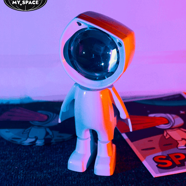 16컬러 우주비행사 만달라키 선셋 조명 무선 충전 오로라 우주인 무드등 노을 감성 피규어